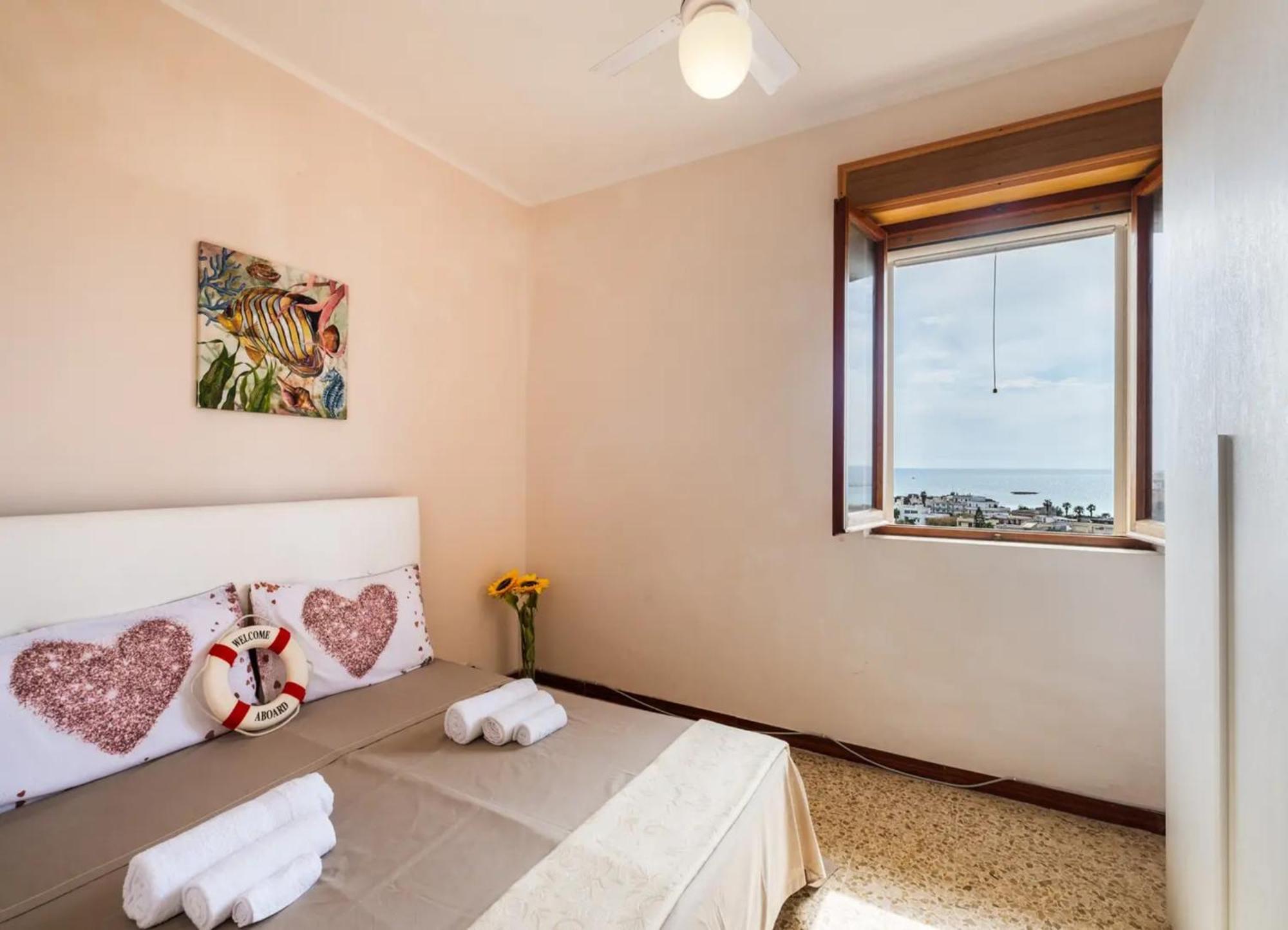 The Blue Panoramic Penthouse Villa Porto Cesareo Luaran gambar