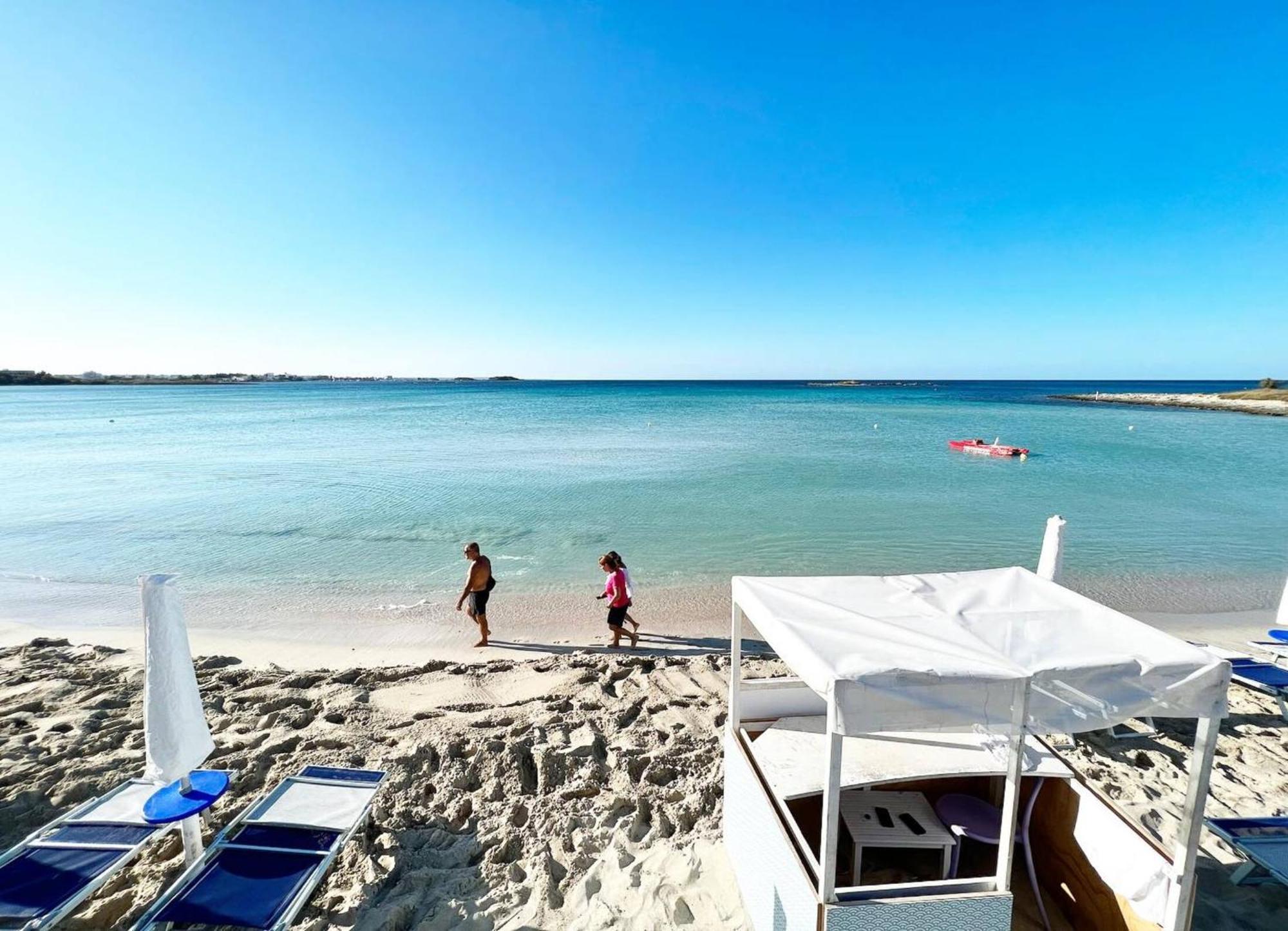 The Blue Panoramic Penthouse Villa Porto Cesareo Luaran gambar