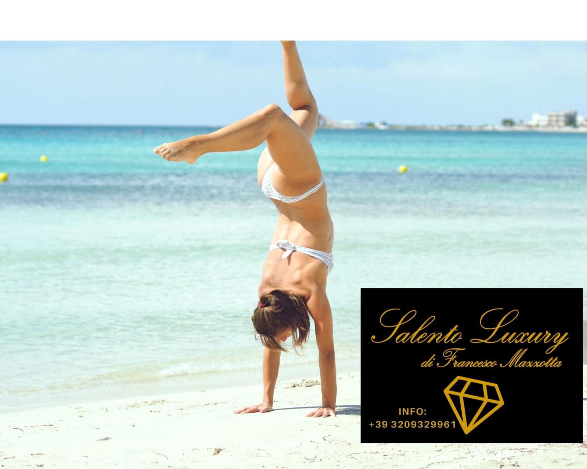 The Blue Panoramic Penthouse Villa Porto Cesareo Luaran gambar